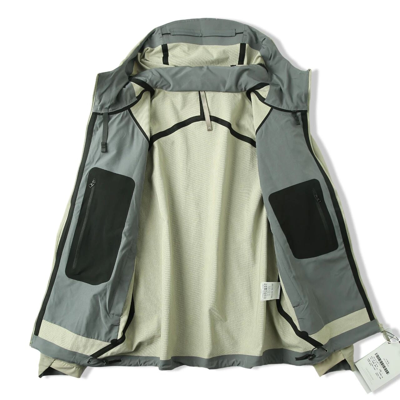 Veste en coque souple pour hommes sans couture