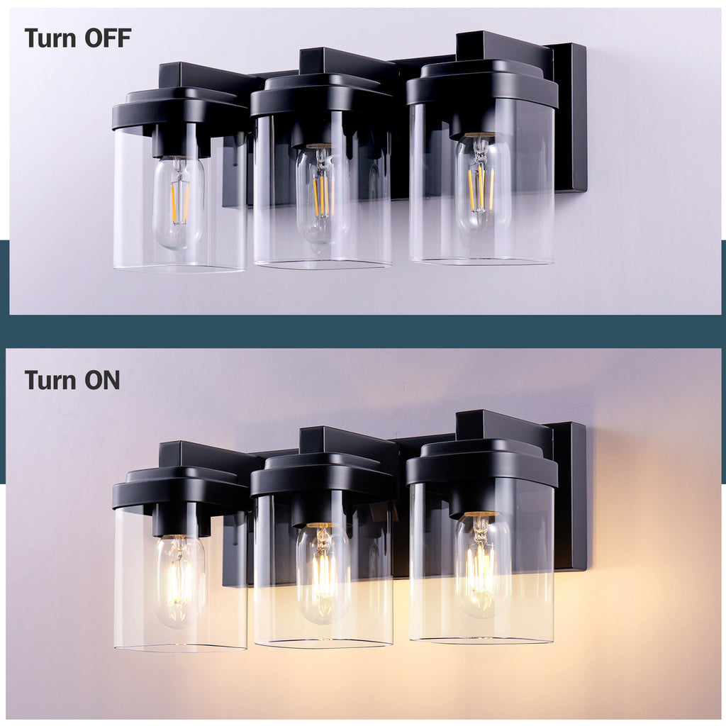 3-Light Bathroom Vanity Light