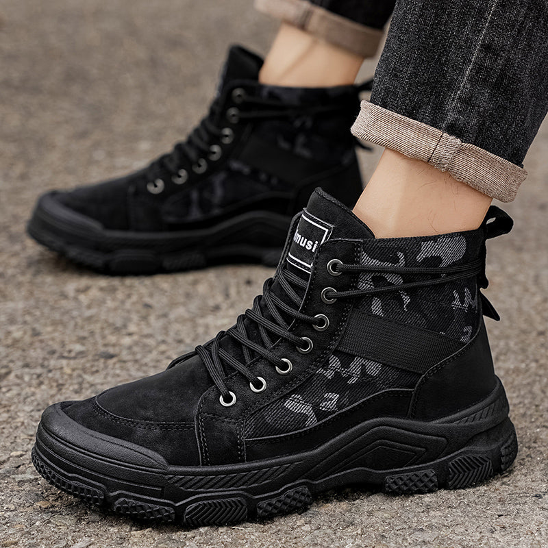Bottes Martin haut de gamme pour hommes