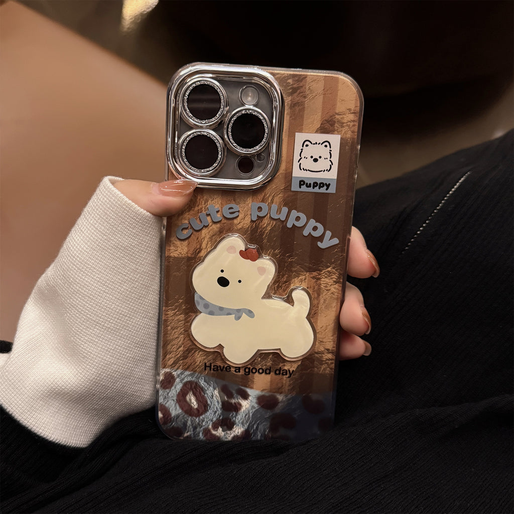 West Highland Phone Case 13 Leopard Print Lanyard 14 Retro Glitter Powder