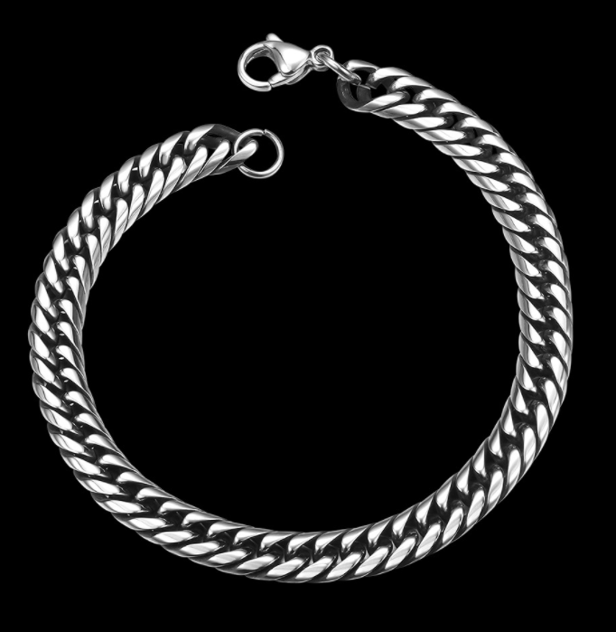 Bracelet en acier titane