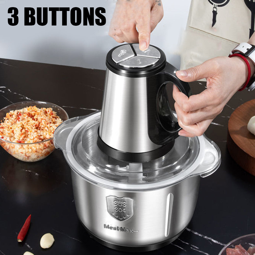 2 En 1 Machine de transformation des aliments CrusherJuicer Mélangeur de fruits Smoothie 5L UK