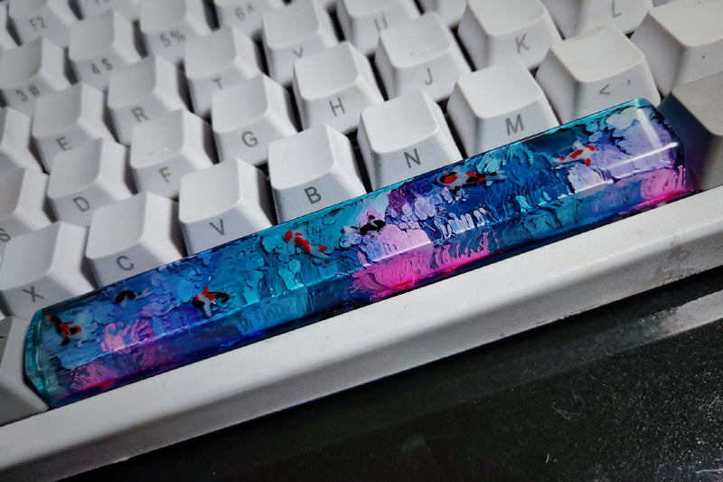 Captures de clés en résine Koi pour interrupteur Cherry Mx
