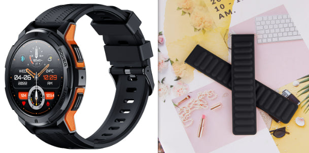 Smart Bracelet Bluetooth Appelant 143 pouces Amoled écran Oxygen Language Assistant Multi-sp