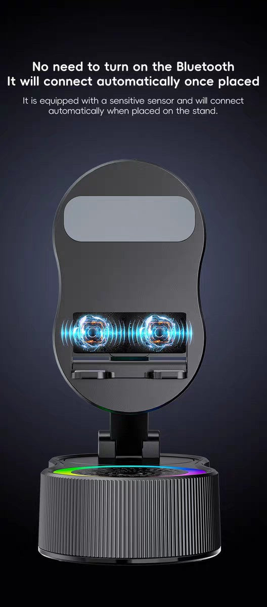 Haut-parleur Bluetooth Trois-en-un pour le streaming en direct