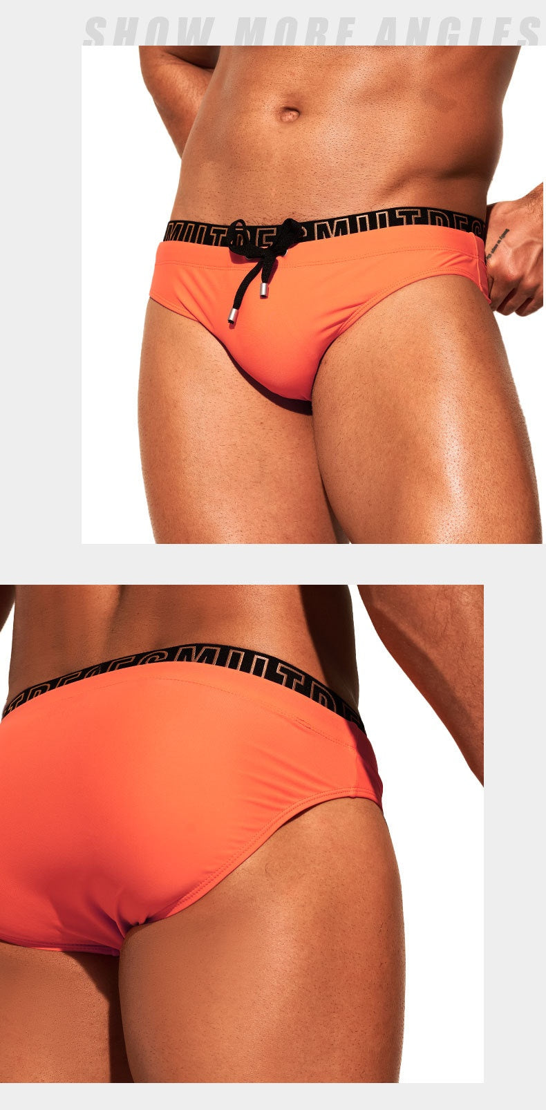 Troncs de natation Triangle anti-embarrassement