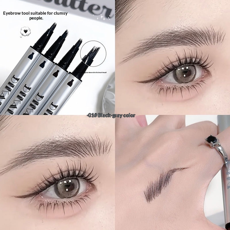 Étanche en peluche multi-effets Et un crayon pour sourcils
