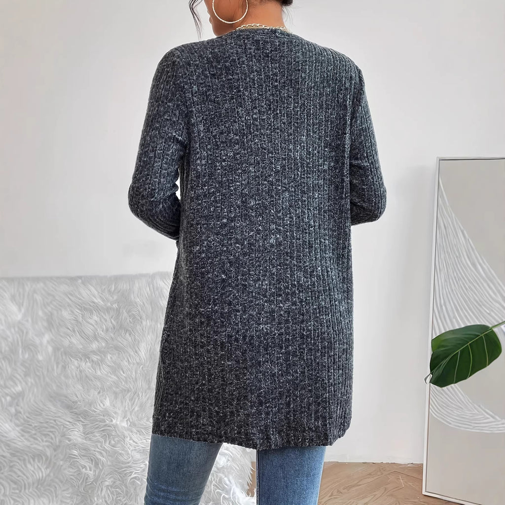 Cardigan à maille longue pour femmes