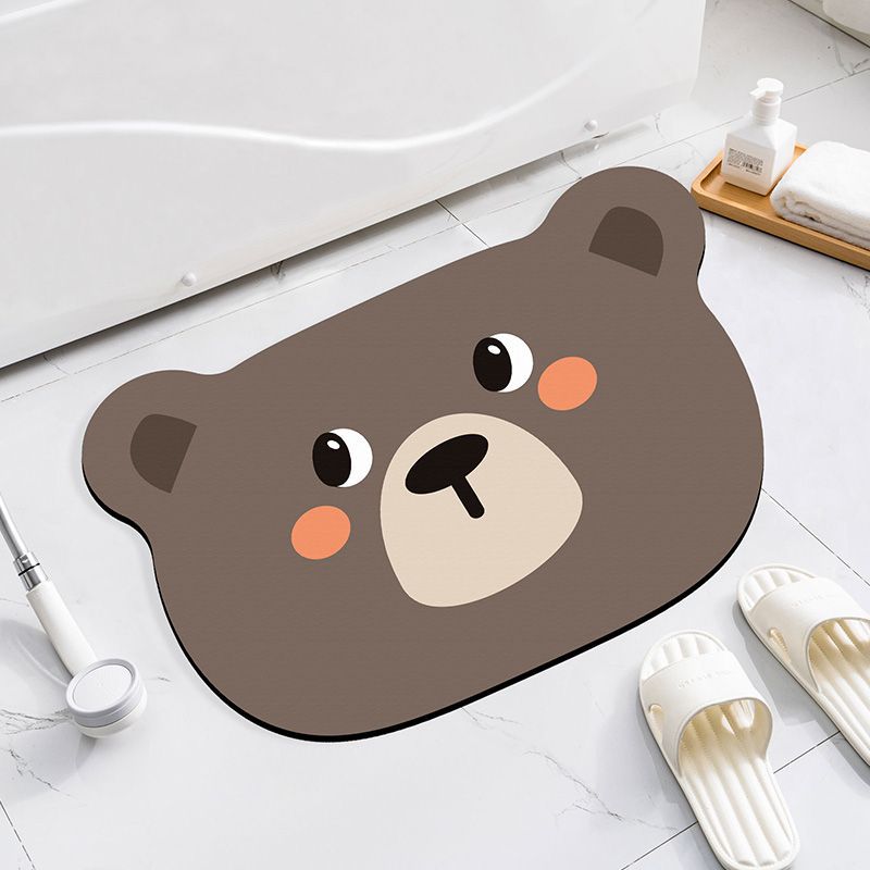 Tapis antidérapant absorbant pour la salle de bains