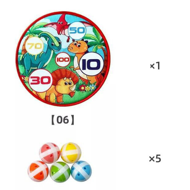 Indoor and Outdoor Sticky Ball Interactive Toys