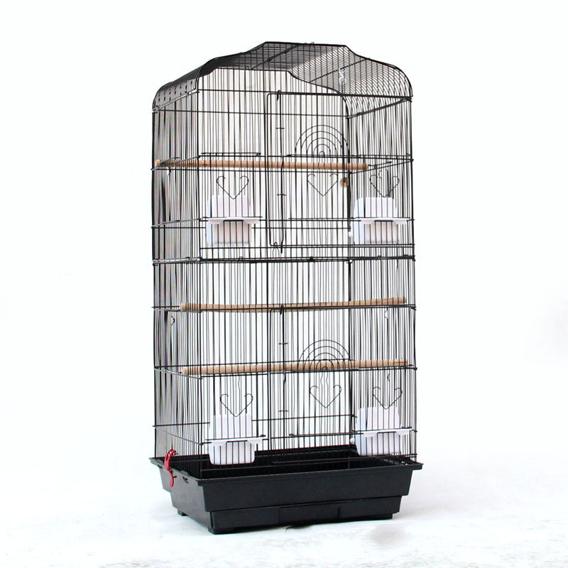 Cage de perroquet d'oiseau pour animaux de compagnie portatif