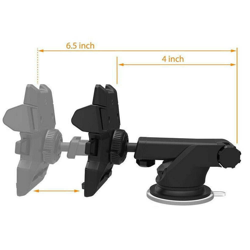 Rotation dans voiture aspiration porte-téléphone Tableau de bord Windscreen Universal Mount