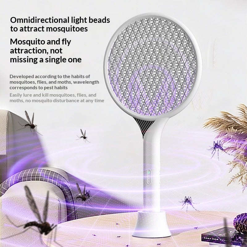 Outdoor household USB desktop vertical portable rechargeable Mosquito Swatter