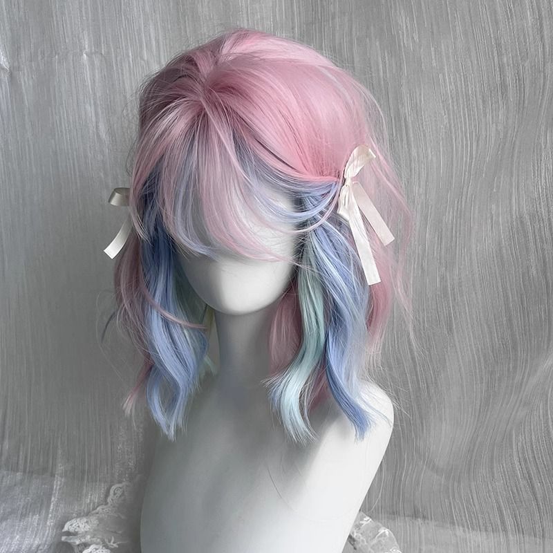 Crowly Cosplay Wig Tête pleine