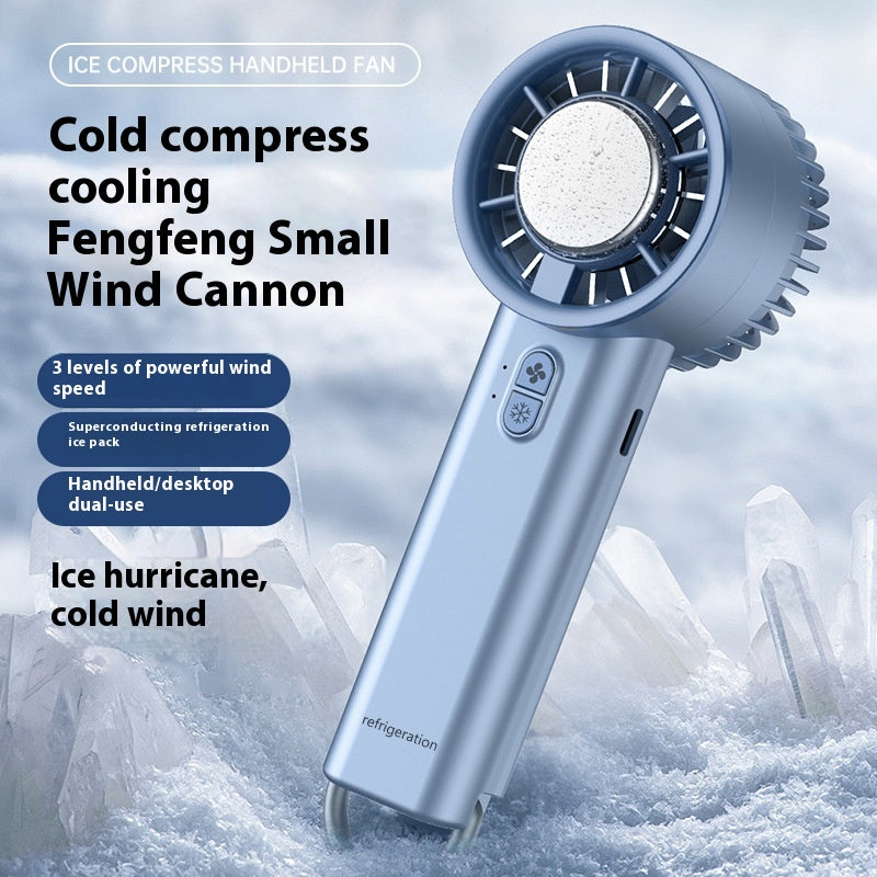 Ventilateur portatif de refroidissement à glace semi-conducteur