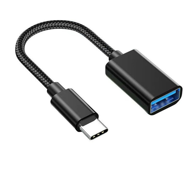 OTG USB Adaptateur Cable Phone Fast Charge Car Read USB Drive