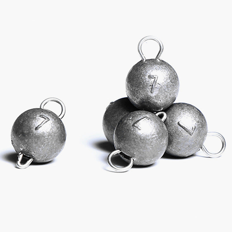 Attache rapide Jigging Lure Lead Poids 10 pièces Ensemble universel