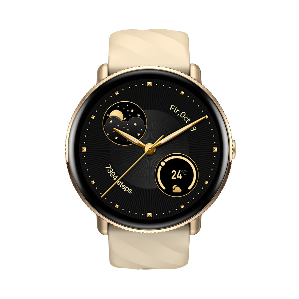 Fitness Sports Display 316L en acier inoxydable montre intelligente pour femmes
