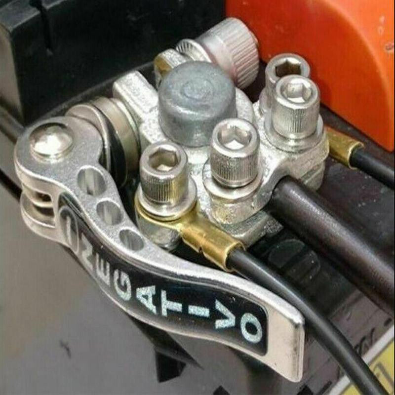 2Pcs Clamp universel de batterie de voiture Terminal de connexion-Pure Camion en cuivre