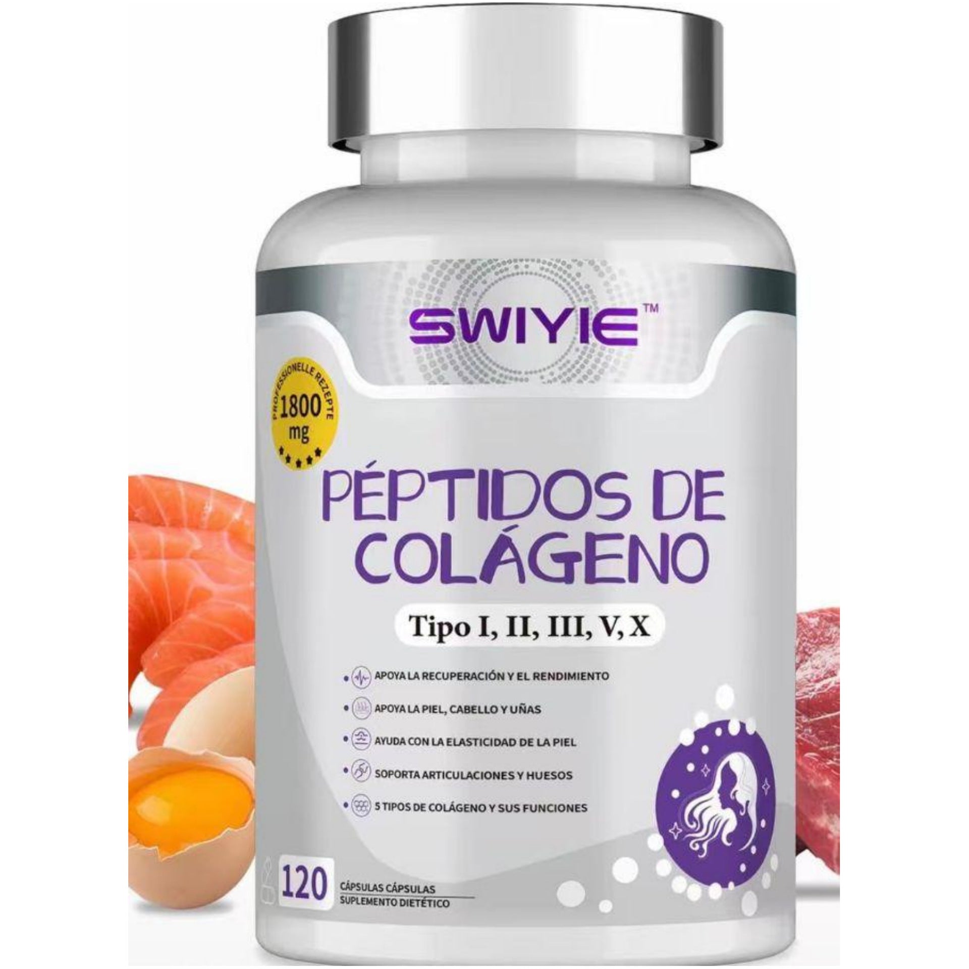 120 Capsules de collagène