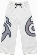 Pantalons de sport 3D à jambes larges