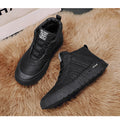 Chaussures de coton haut de gamme d'hiver pour homme Outdoor résistant au froid Bottes de neige antidérapantes
