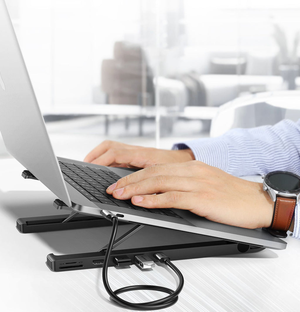 Support pour ordinateur portable Support de bureau Rack de refroidissement