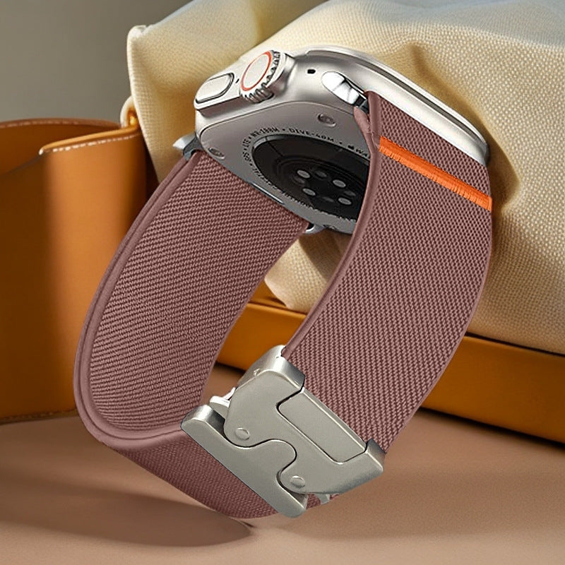 Bracelet de montre pointage parachute boucle élastique respirant