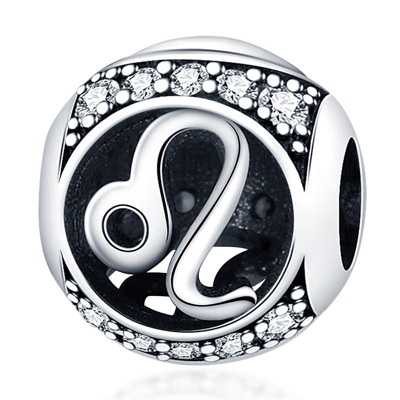 12 Accessoires de perles de signe zodiac pour bracelets bricolage