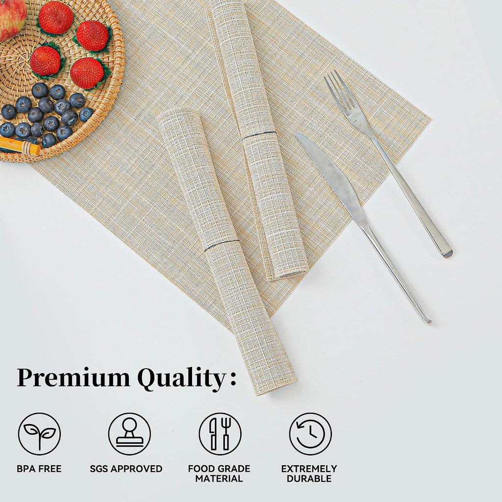 Set de Placettes Beige de 4