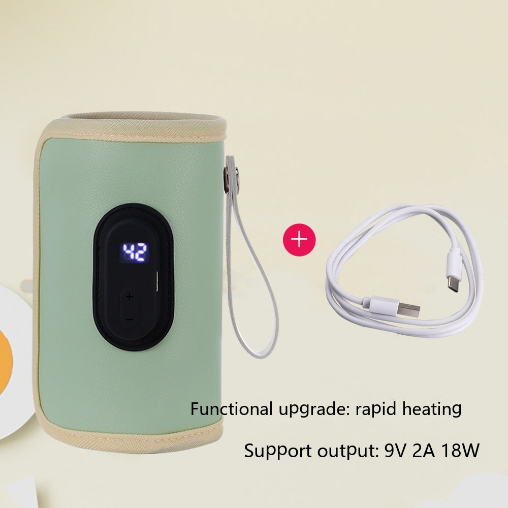 Couverture d'isolation pour bouteille de lait portative USB Intelligent Temperature Control