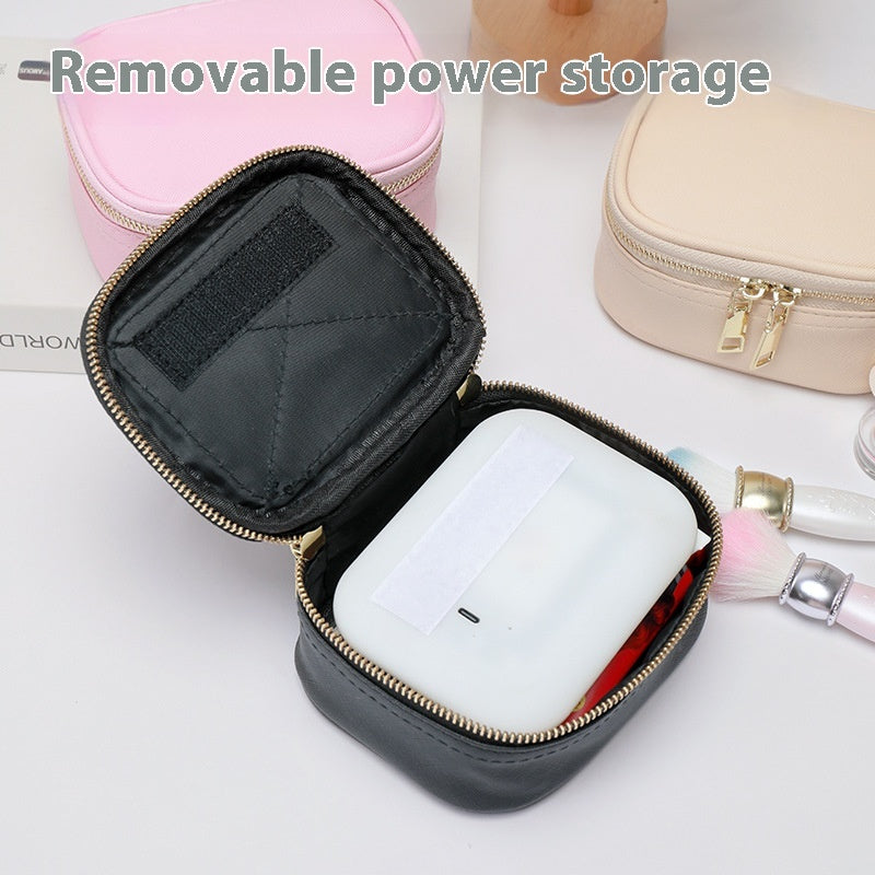Sac cosmétique portable avec lumière LED