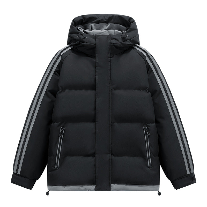 Veste de protection à capuche à épaulettes pour couples