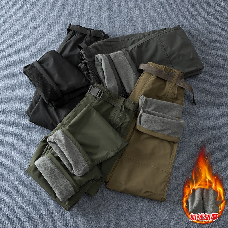 Pare-brise Pantalon moto homme automne et hiver chaud imperméable tapisserie Thi