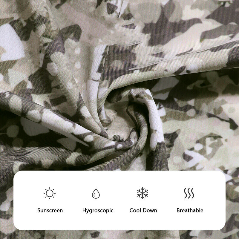Masque du visage Bandana Camouflage Camo couvrant Snood Tactical Neck Gaiter Snoods