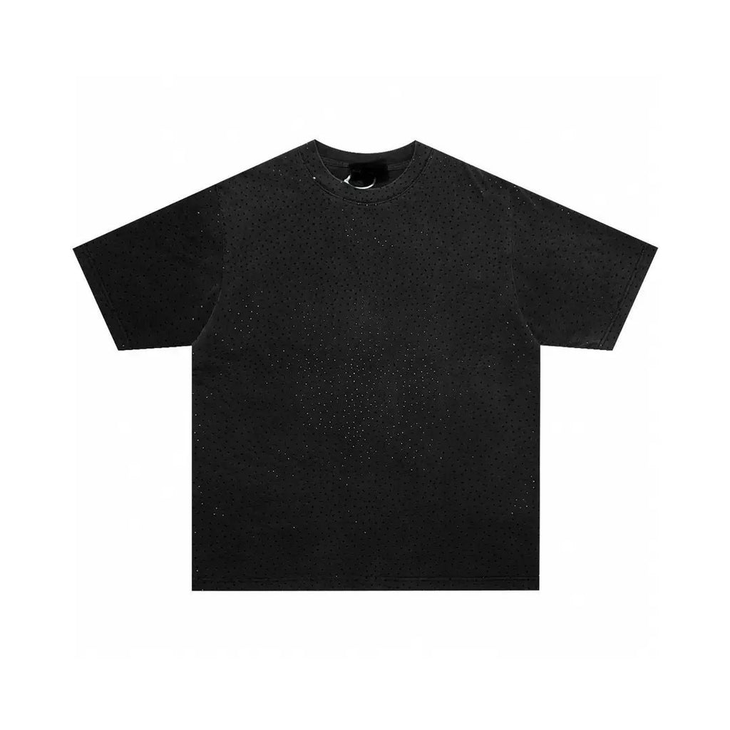 Style américain Vintage Lavé et Détresse Mid longueur Top