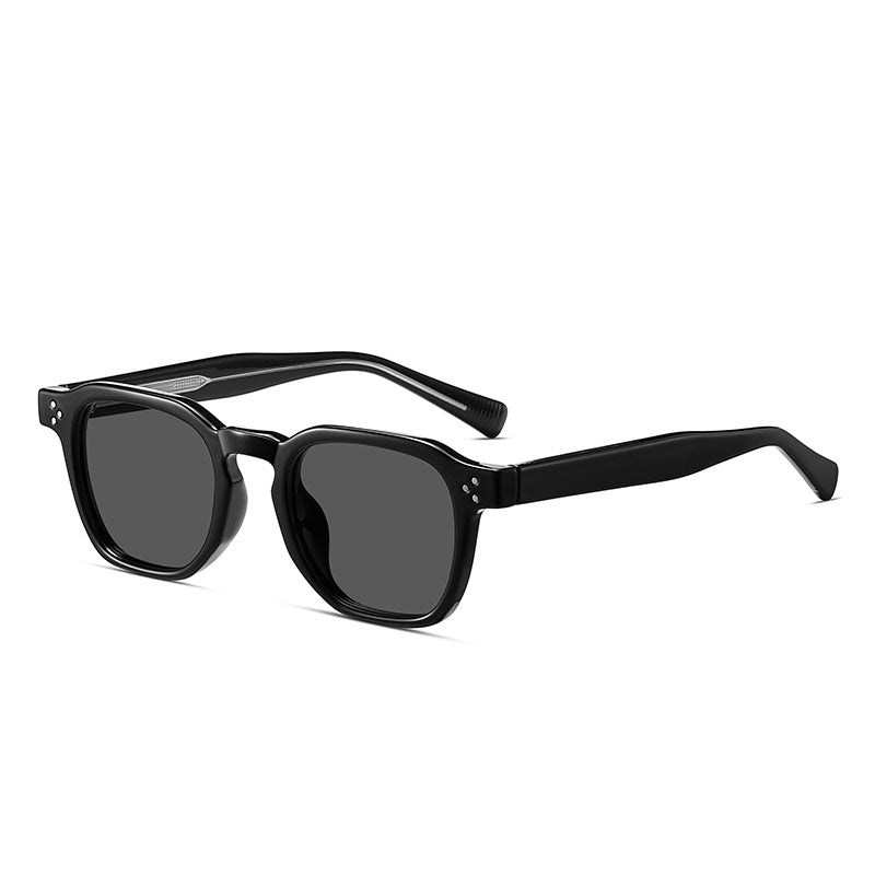 Lunettes de soleil rétro polygonales pour hommes et femmes