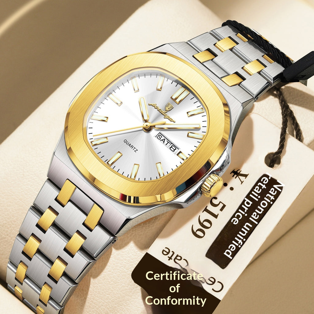Montre ultra-mince avec étanche Et caractéristiques lumineuses