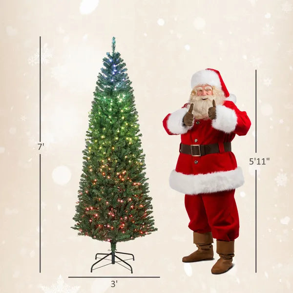 Arbre de Noël pré-éclairé de 7pi(Aucune expédition en week-end)