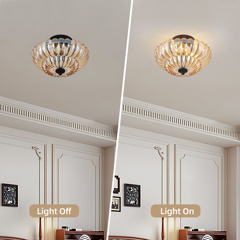 Lumière de plafond de montage semi-flush