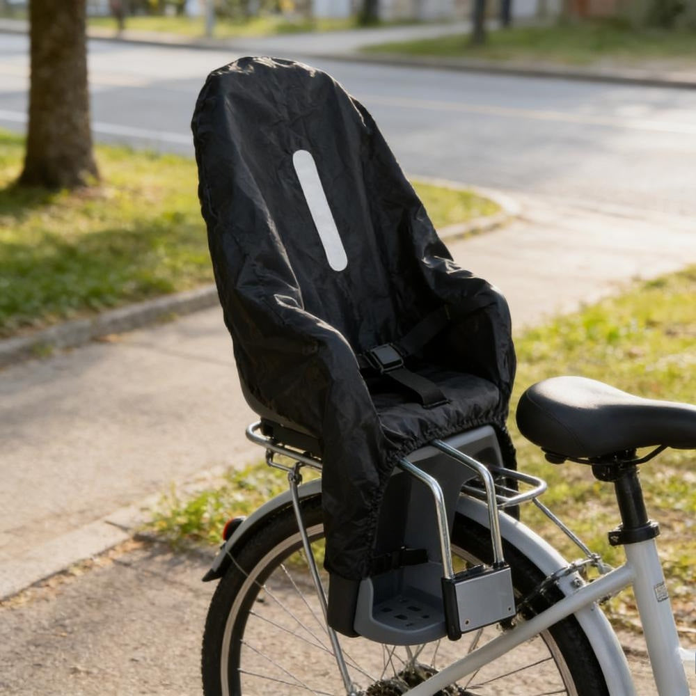 Couverture de pluie pour siège à vélo – Ensemble d'accessoires de soirée