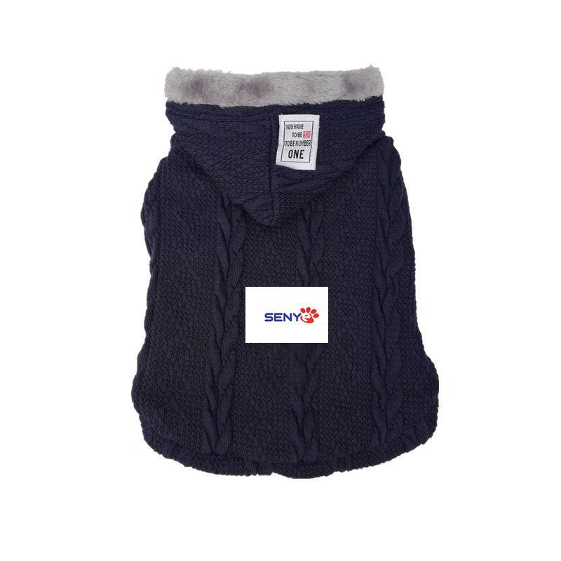 Vêtements de chien d'automne et de coton d'hiver