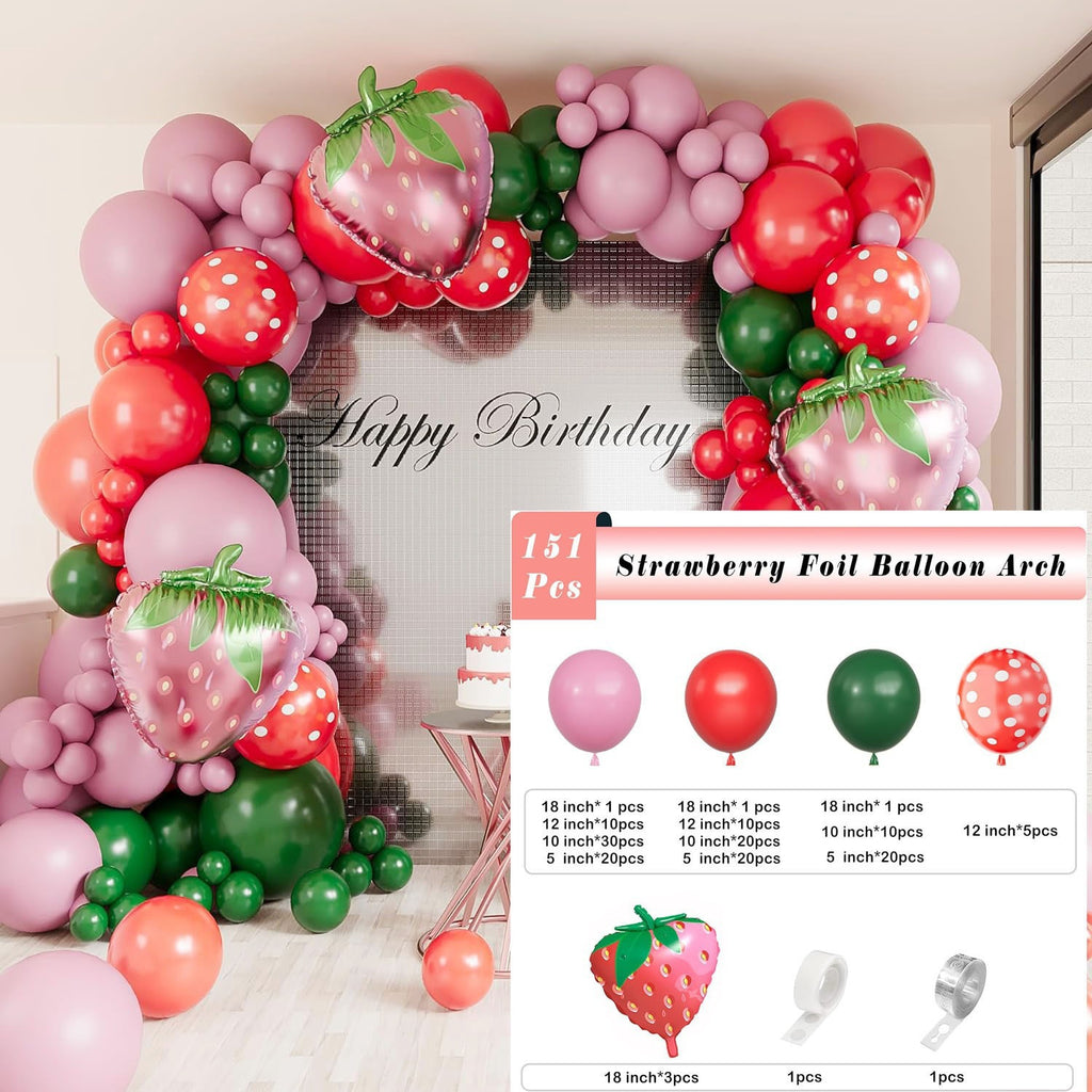 Kit de décoration de fête d'anniversaire avec accessoires pour enfants