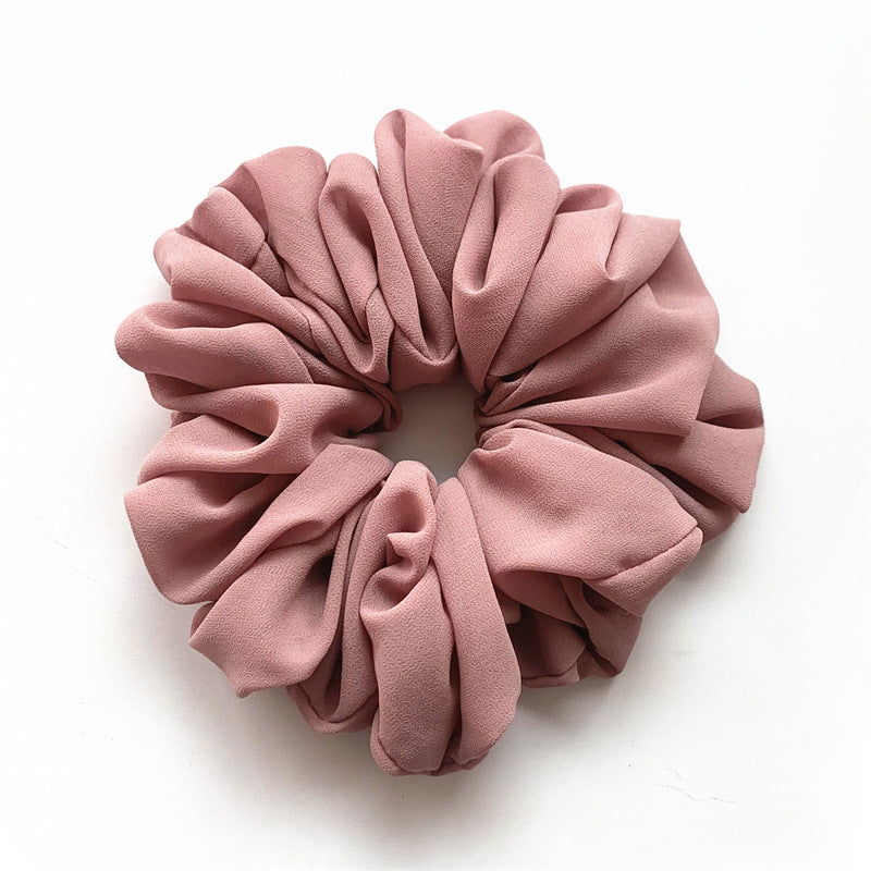 Grande Tête Bouquet Mousseline Grande Anneau Intestine