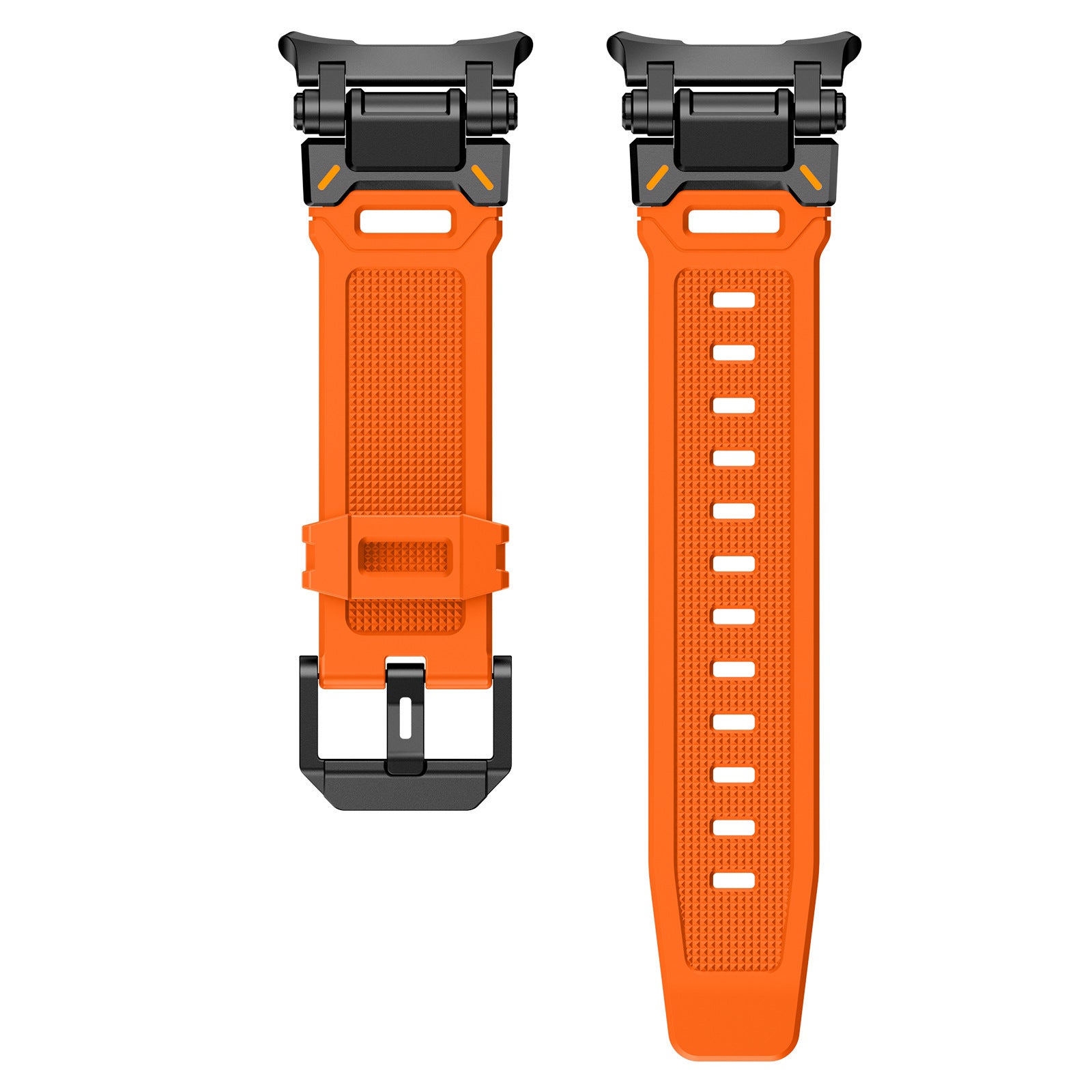 Applicable à 7 Génération Ultra Watch Mecha Style TPU Silicone Explorer Strap
