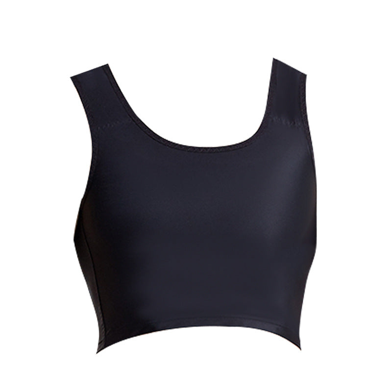 Volcanic Stone Corps des hommes Traceless Shaping Vest poitrine serré poitrine plat garçons gros