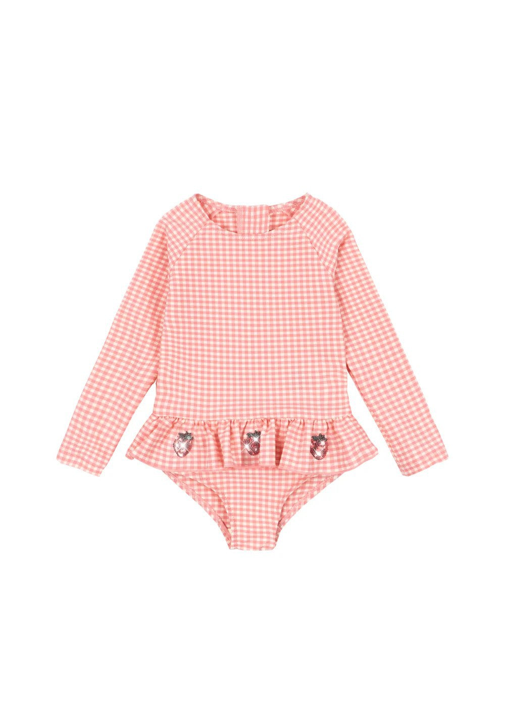 Maillot de bain à paillette cerise - Série de fruits mignons