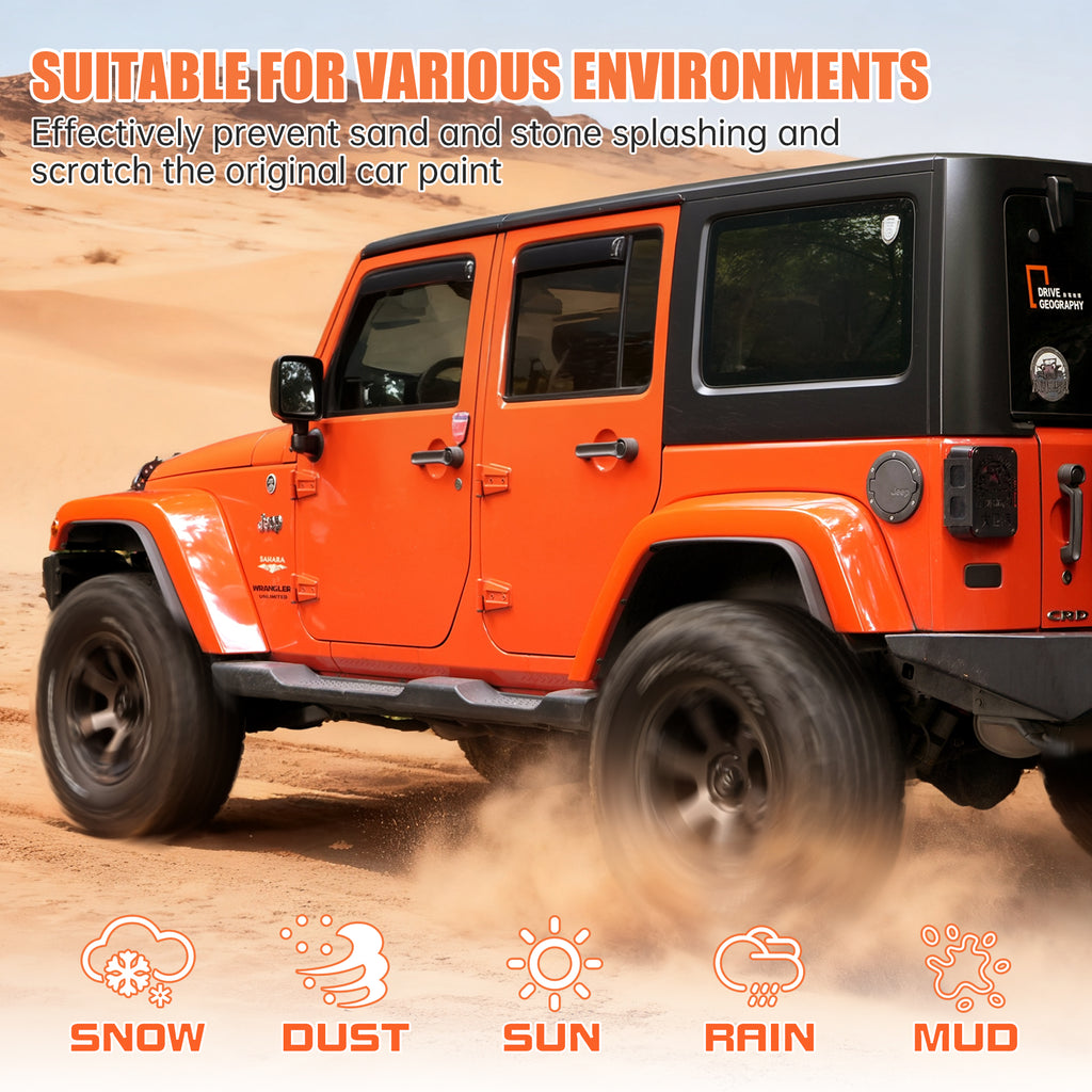 Fender Flares Compatible avec 2007-2018 Frappeur