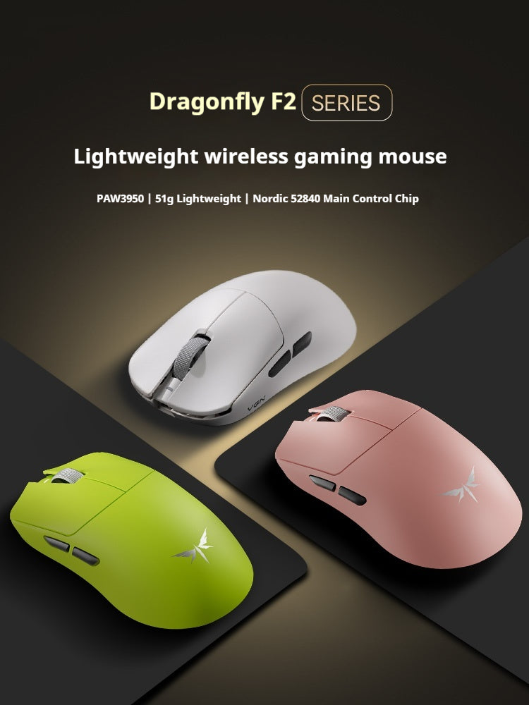 Souris de jeu sans fil Tri-mode longue durée pour ordinateurs portables
