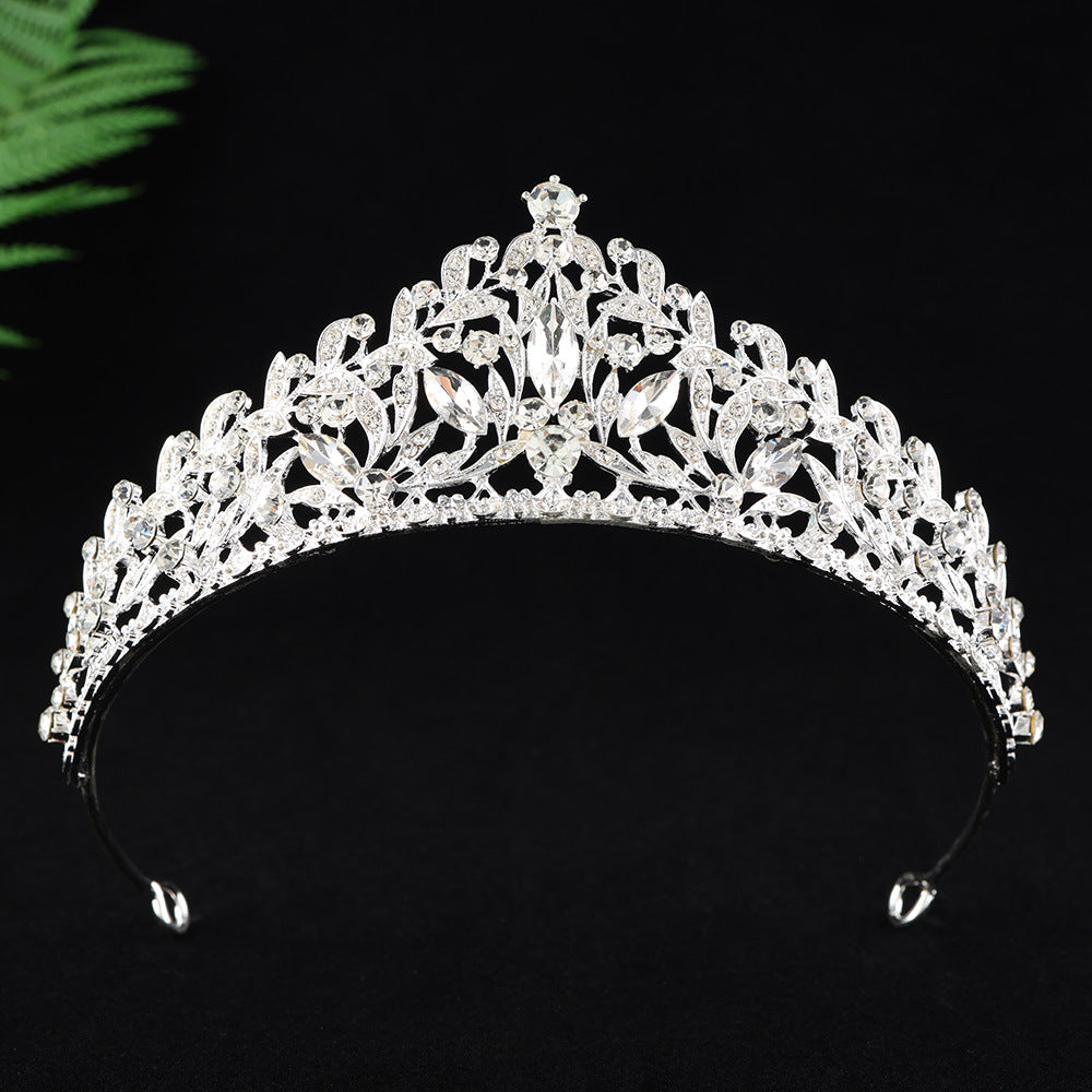 Alliage Strass Princesse Anniversaire Couronne Photo Studio Cheveux Accessoire